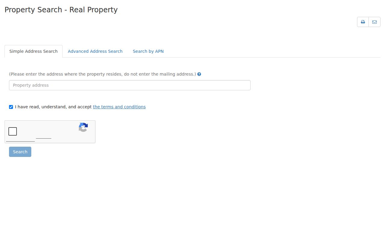 Campbell street directory address search through the Santa Clara County Assessor