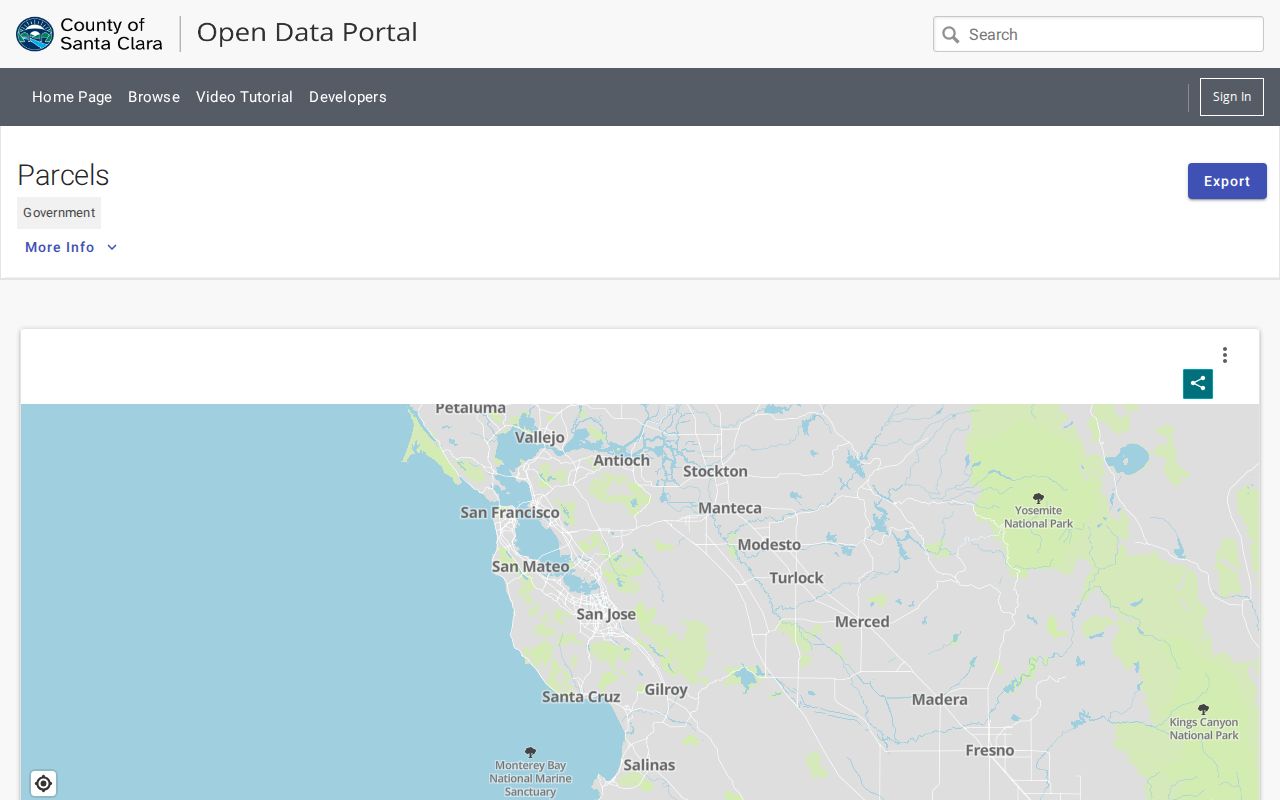 Campbell neighbors parcel map for block lookup